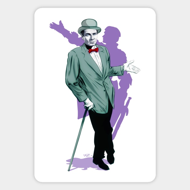 Laurence Olivier- An illustration by Paul Cemmick Magnet by PLAYDIGITAL2020